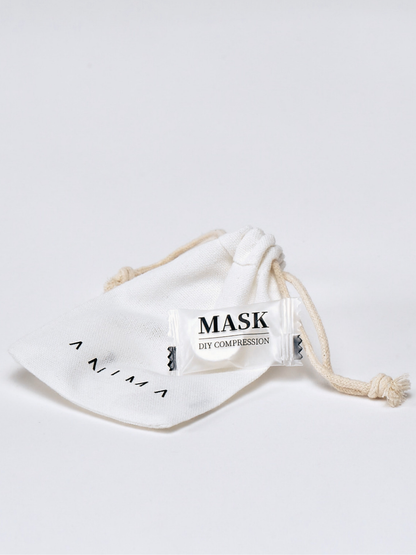 Maschera Compressa ANIMA con sacchetto in cotone